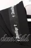画像3: Amilige / ドルマンスリーブジャージZIPパーカー F クロ×シロ O-25-10-23-059-PU-TO-OW-OS (3)