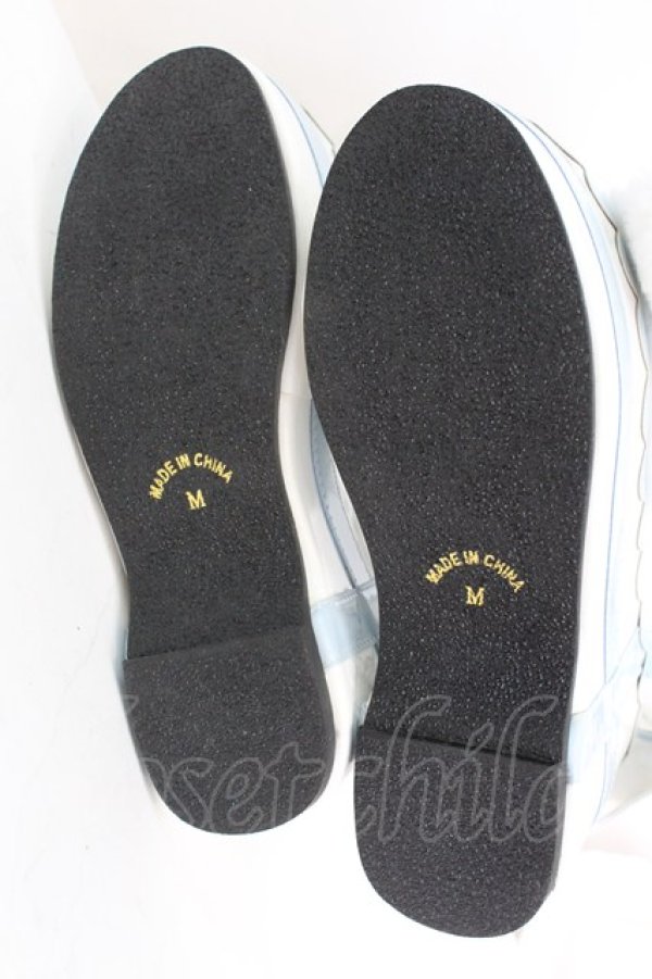 画像9: DearMyLove / シナモロール厚底サンダル M シロｘサックス O-25-10-23-1043-EL-SH-YM-ZT-K017 (9)