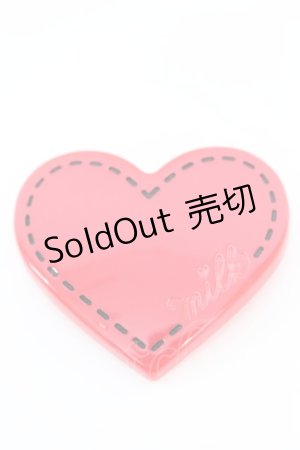 画像: MILK / アクリルハートバレッタ  アカ O-25-10-23-1049-ML-AC-OW-ZT150-F001