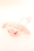 画像1: BABY,THE STARS SHINE BRIGHT / うさくみゃちゃんヘアゴム  ピンク O-25-10-23-1056-BA-AC-IG-ZT1025F (1)