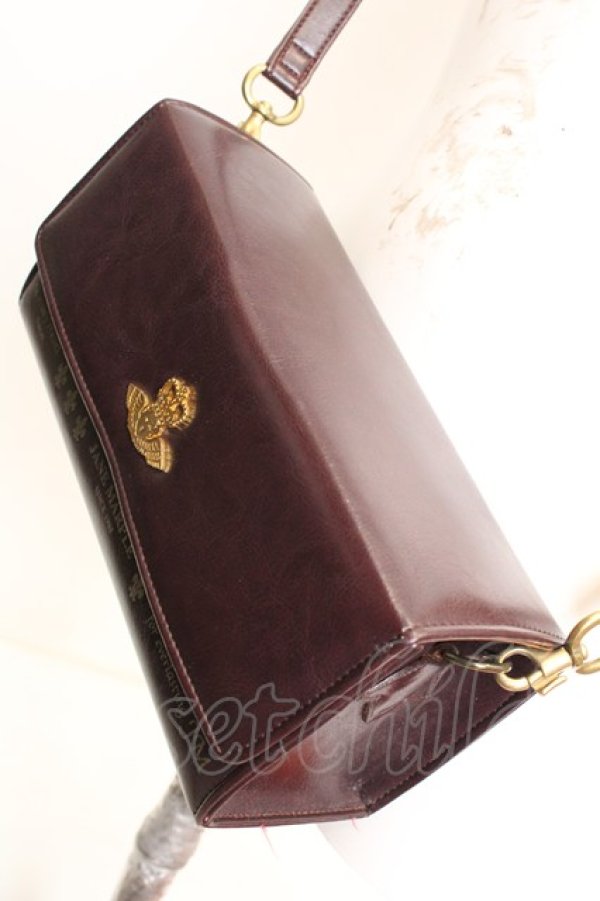 画像2: Jane Marple / SWEET BOXのショルダーバッグ  ブラウン O-25-10-23-1059-JM-BG-OW-OS (2)
