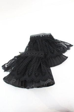 画像: axes femme / レースカフス  クロ O-25-10-23-1061-AX-ZA-OW-ZT1025F