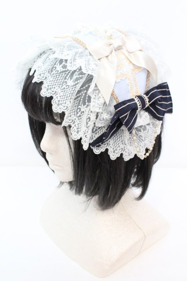 画像1: BABY,THE STARS SHINE BRIGHT / Margarethaカチューシャ  サックス O-25-10-23-1006-BA-AC-IG-ZT1025F (1)