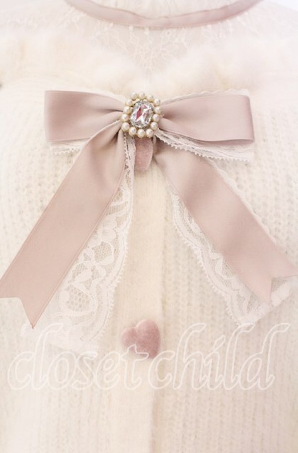 画像2: LIZ LISA / レイヤード風肩あきニット  シロ O-25-10-23-076-LO-TO-IG-OS (2)