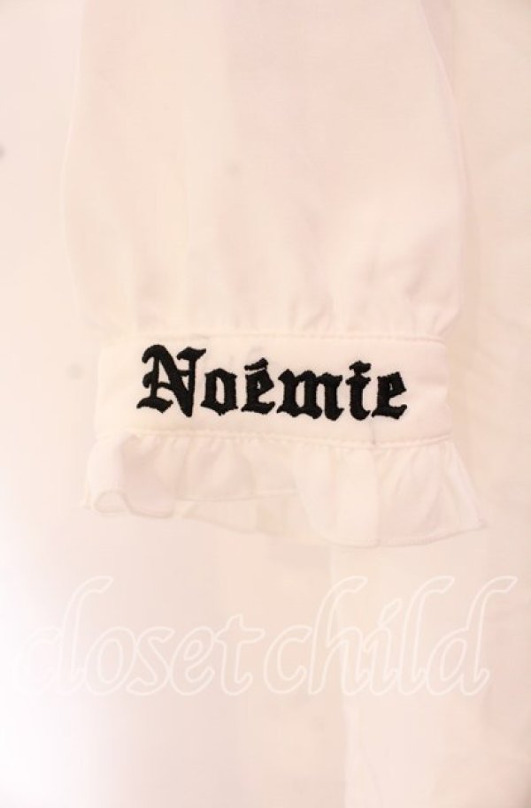 画像3: NOEMIE / チェックネクタイ付きセーラーカラーブラウス  シロ O-25-10-23-087-LO-BL-IG-OS (3)