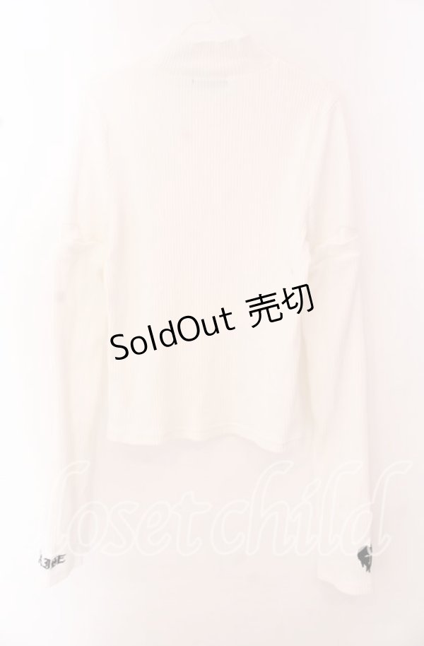 画像4: NOEMIE / 4WAYアームウォーマープチハイカットソー L シロ O-25-10-23-091-LO-TO-IG-ZT057 (4)