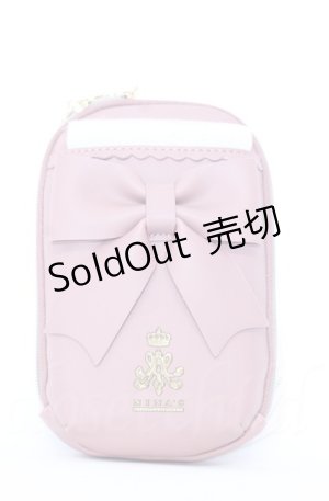 画像: 【SALE】m petit by misako / NINA’S スマホショルダー バッグ  ピンクベージュ O-25-10-24-001-LO-ZA-YM-ZT286