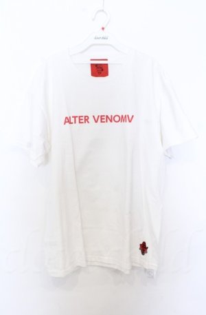 画像: ALTER VENOMV / BAD or MAD Tシャツ  ホワイト O-25-10-24-041-LO-TS-YM-OS