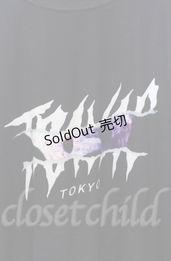 画像2: TRAVAS TOKYO / 昇華転写プリント Tシャツ  ブラック O-25-10-24-042-PU-TS-YM-OS (2)