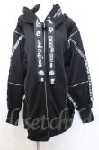 画像1: BACKSTAGE PASS / PARACHUTE-PARKAビッグシルエットジップアップパーカー F ブラック O-25-10-24-043-PU-TO-YM-OS (1)