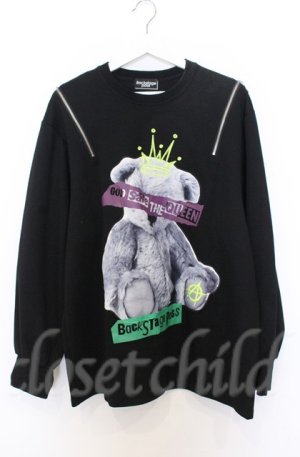 画像: BACKSTAGE PASS / SWORDスウェットプルオーバー  ブラック O-25-10-24-047-PU-TO-YM-OS