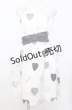 画像: 【SALE】MILK / DOLL HEART PRINCESS ドレス  シロ O-25-10-24-002-ML-OP-YM-ZT10