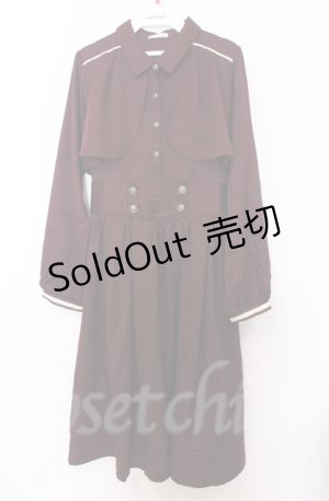 画像: axes femme / ハイウエストフラシワンピース F パープル O-25-10-24-016-AX-OP-YM-OS