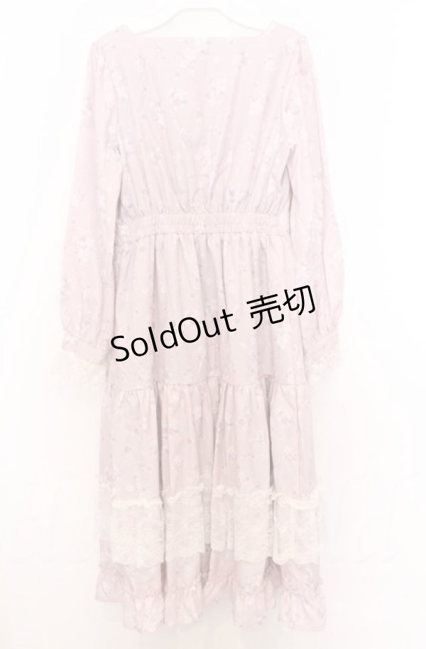 画像3: 【SALE】axes femme / SAKURAティアードワンピース F ピンク O-25-10-24-020-AX-OP-YM-ZT24 (3)