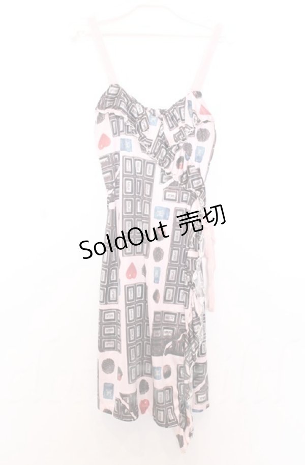 画像1: MILK / Wrapチョコドレス  ピンク O-25-10-24-003-ML-OP-YM-ZT1026G (1)