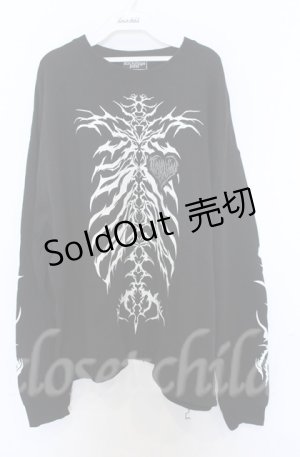 画像: BACKSTAGE PASS / X-RAY(X-レイ) スウェットトップス  ブラック O-25-10-24-027-PU-TO-YM-OS