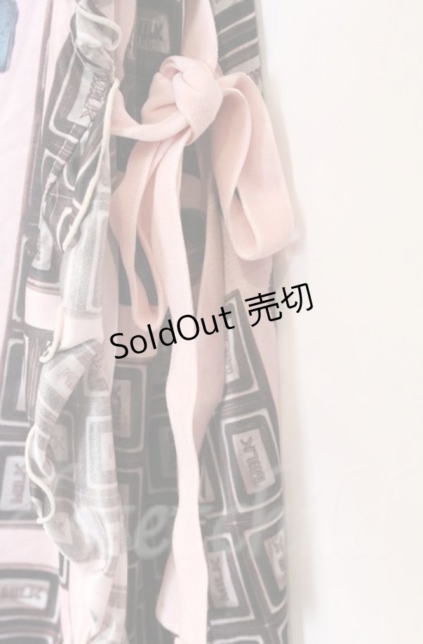画像2: MILK / Wrapチョコドレス  ピンク O-25-10-24-003-ML-OP-YM-ZT1026G (2)