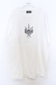 画像1: BACKSTAGE PASS / SORDプリントビッグシルエットシャツ  ホワイト O-25-10-24-029-PU-TS-YM-OS (1)