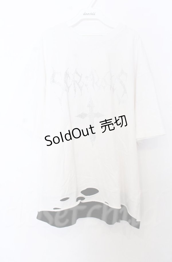 画像1: Amilige / fallen angel肩ZIPロンT  ブラックｘパープル O-25-10-24-062-PU-TO-YM-ZS (1)