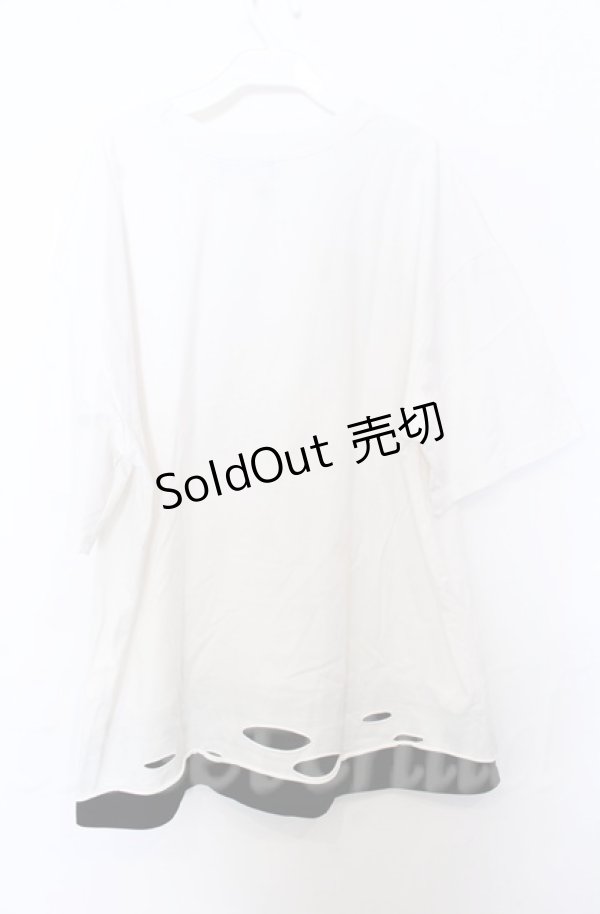 画像3: Amilige / fallen angel肩ZIPロンT  ブラックｘパープル O-25-10-24-062-PU-TO-YM-ZS (3)