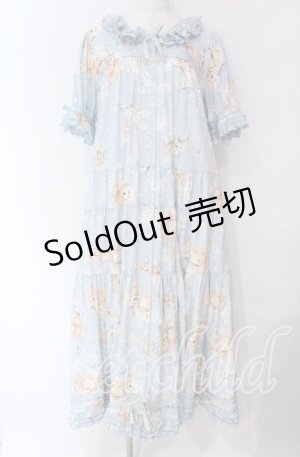 画像: PINK HOUSE / 桜Teddyプリントワンピース  ソライロ O-25-10-25-003-LO-OP-IG-OS