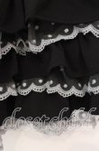 画像2: Candy Stripper / JERSEY FRILL SHORTS ショートパンツ  ブラック O-25-10-25-032-PU-PA-IG-OS (2)