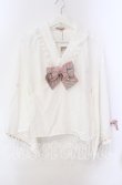 画像1: Amavel / 春花便りのお茶会ブラウス F シロ×ピンク O-25-10-25-046-CA-BL-OW-OS (1)