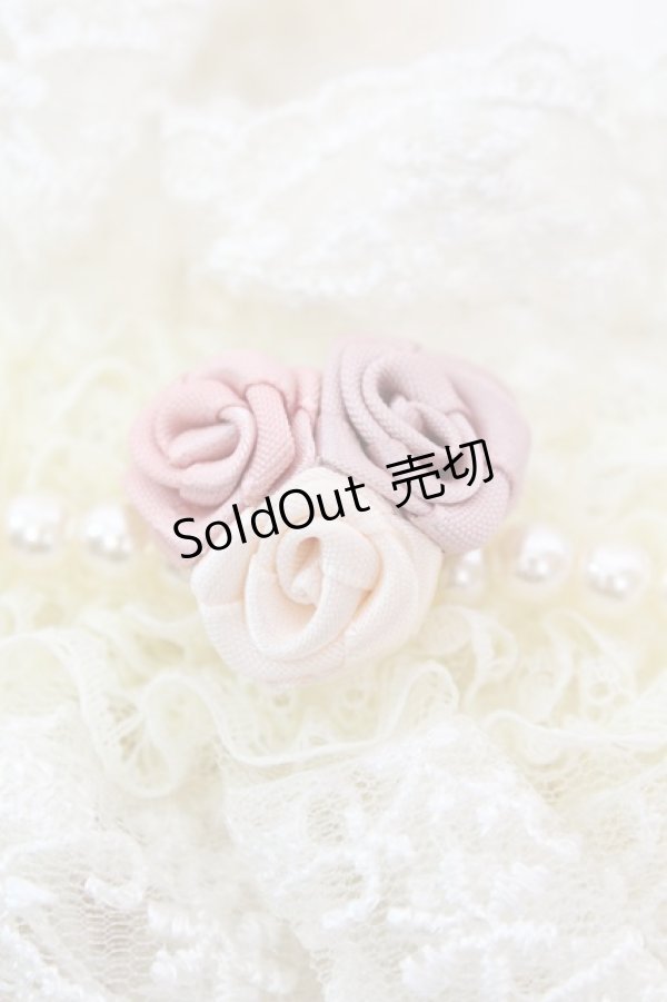 画像2: axes femme / 巻きバラカフス  アイボリー パール O-25-10-25-1058-AX-ZA-IG-OS (2)