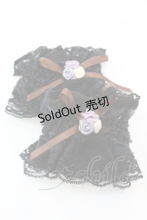 画像1: 【SALE】axes femme / 巻きバラカフス  クロ O-25-10-25-1059-AX-ZA-IG-ZT394-F006 (1)