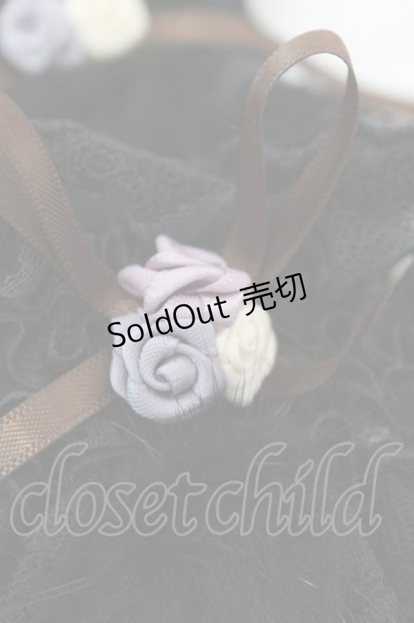 画像2: 【SALE】axes femme / 巻きバラカフス  クロ O-25-10-25-1059-AX-ZA-IG-ZT394-F006 (2)