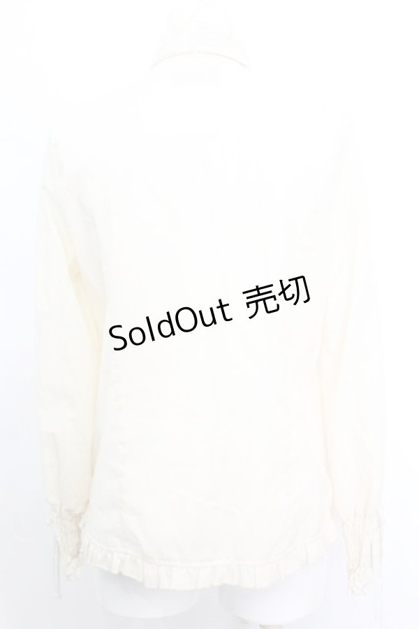 画像3: axes femme POETIQUE / 刺繍入りブラウス M アイボリー O-25-10-25-1019-AX-BL-IG-OS (3)