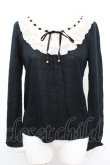 画像1: axes femme / 3段レースバイカラープルオーバー M クロ×アイボリー O-25-10-25-1028-AX-TO-IG-OS (1)