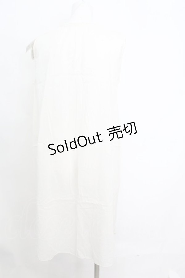 画像3: 【SALE】Cherir la femme / リボン刺繍ワンピース M アイボリー O-25-10-25-1031-LO-TO-IG-ZT003 (3)