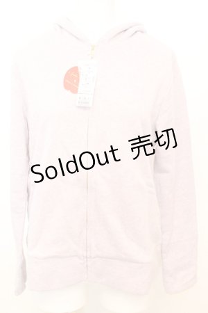 画像: frache lippee / ラメ混パーカー  ラベンダー O-25-10-25-1004-LO-TO-IG-OS