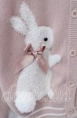 画像2: PINK HOUSE / スイーツスプリングバニーモチーフ付きニットカーディガン  ピンク O-25-10-25-071-LO-TO-IG-OS (2)