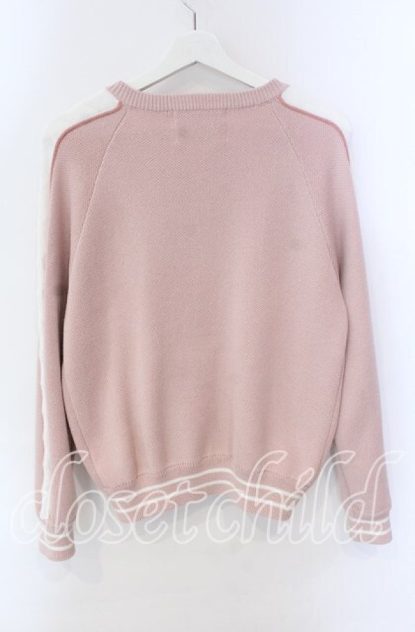画像3: PINK HOUSE / スイーツスプリングバニーモチーフ付きニットカーディガン  ピンク O-25-10-25-071-LO-TO-IG-OS (3)