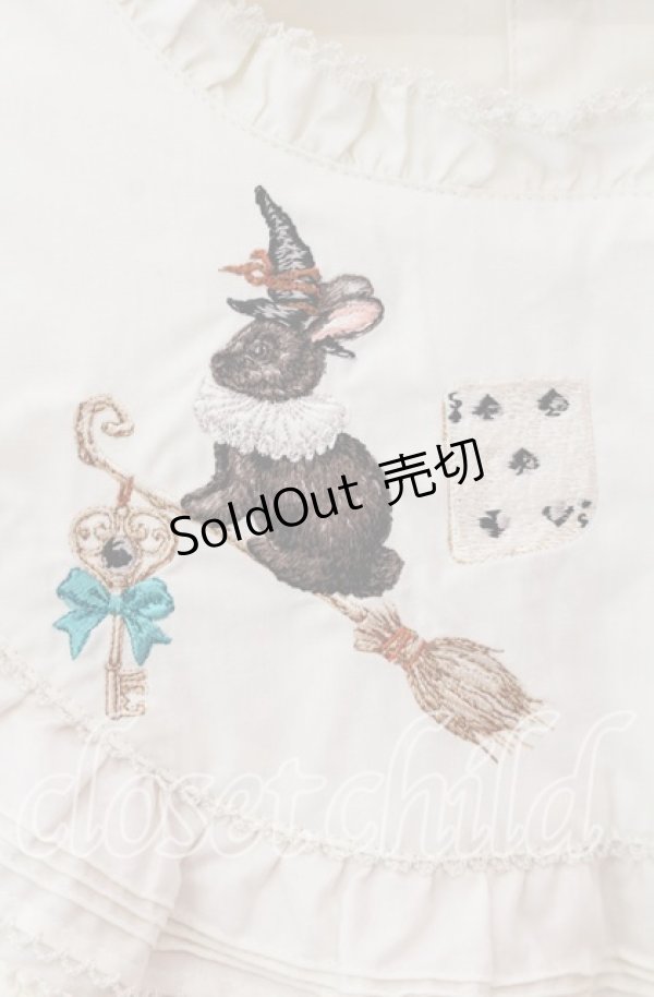 画像2: PINK HOUSE / ハロウィーンワンダーランド刺繍使いブラウス  ピンク O-25-10-25-072-LO-BL-IG-OS (2)