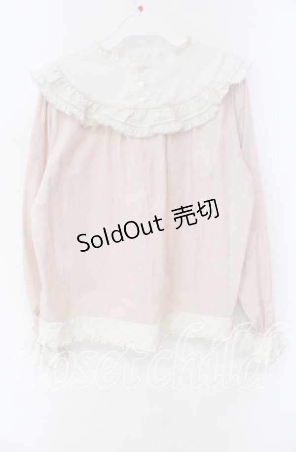 画像4: PINK HOUSE / ハロウィーンワンダーランド刺繍使いブラウス  ピンク O-25-10-25-072-LO-BL-IG-OS (4)