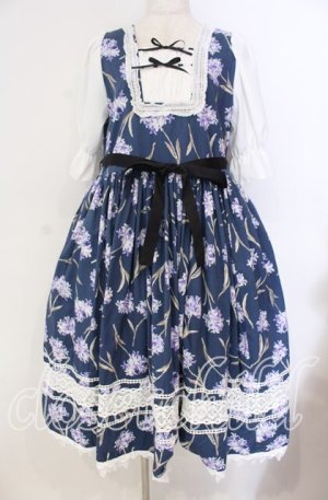 画像: marcHenTica / プティリリー・ミルフィーユワンピース  ブルー O-25-10-25-006-LO-OP-IG-OS