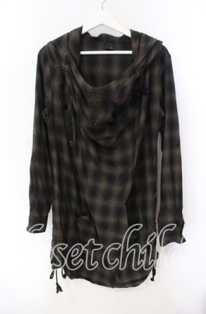 画像: GADGET GROW / 可変シャーリングプルパーカー M ブラック O-25-10-25-086-GO-JA-YM-OS