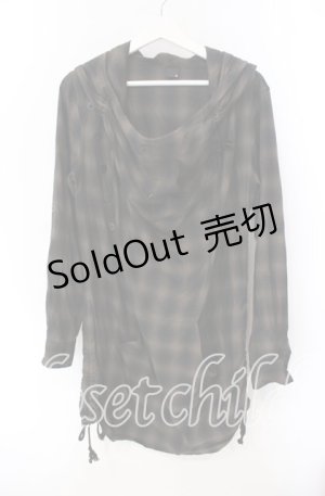 画像: GADGET GROW / 可変シャーリングプルパーカー M ブラック O-25-10-25-086-GO-JA-YM-ZS