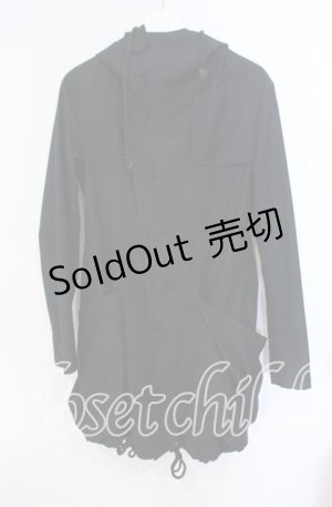 画像: GADGET GROW / フーデッドコート M ブラック O-25-10-25-088-GO-JA-YM-OS