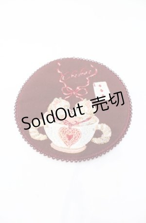 画像: PINK HOUSE / チェリーミントタルトワッペン  ワイン O-25-10-25-089-LO-ZA-IG-OS