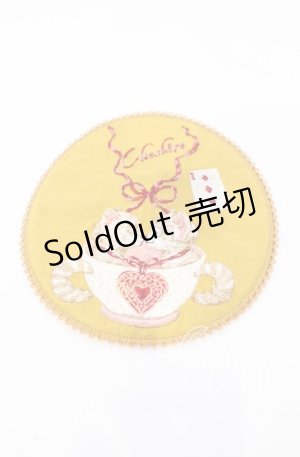 画像: PINK HOUSE / チェリーミントタルトワッペン  イエロー O-25-10-25-090-LO-ZA-IG-OS