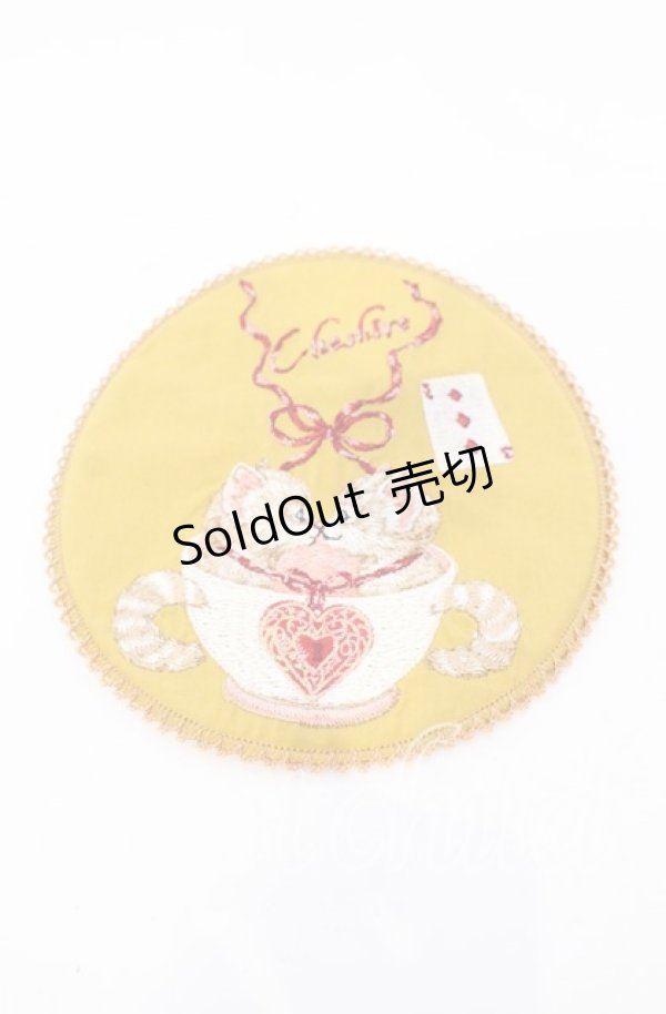 画像1: PINK HOUSE / チェリーミントタルトワッペン  イエロー O-25-10-25-090-LO-ZA-IG-OS (1)