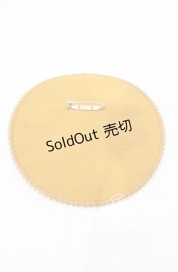 画像2: PINK HOUSE / チェリーミントタルトワッペン  イエロー O-25-10-25-090-LO-ZA-IG-OS (2)