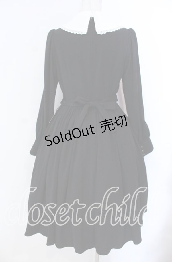 画像5: Innocent World / ナポレオンギャザーフレアーワンピース M クロ O-25-10-25-008-IW-OP-IG-OS (5)