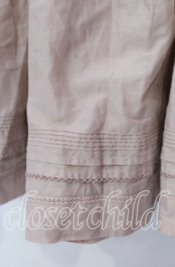 画像2: PINK HOUSE / 裾タックロングスカート  ピンク O-25-10-28-025-LO-SK-IG-OS (2)