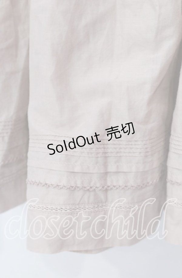 画像2: PINK HOUSE / 裾タックロングスカート  ピンク O-25-10-28-025-LO-SK-IG-OS (2)