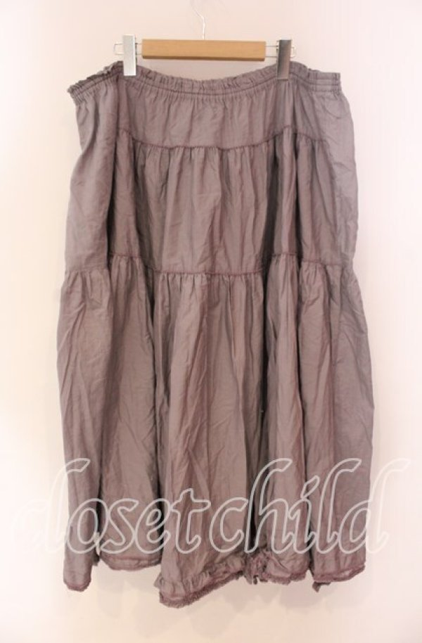 画像3: LOLITA他 / リボン裾タックスカート【お直しあり】  ラベンダー O-25-10-28-027-LO-SK-IG-OS (3)